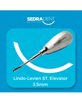 Lindo-Levien Stright Serrated Elevator 3.5 mm