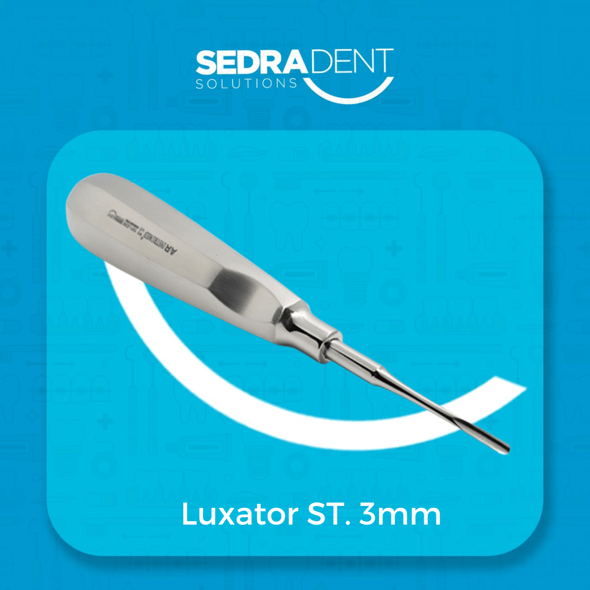 Luxator Straight 3 mm