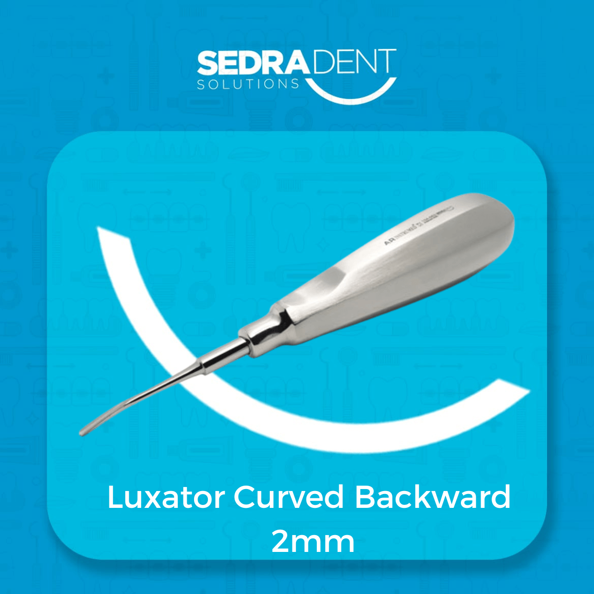 Luxator Curved Backward 2 mm