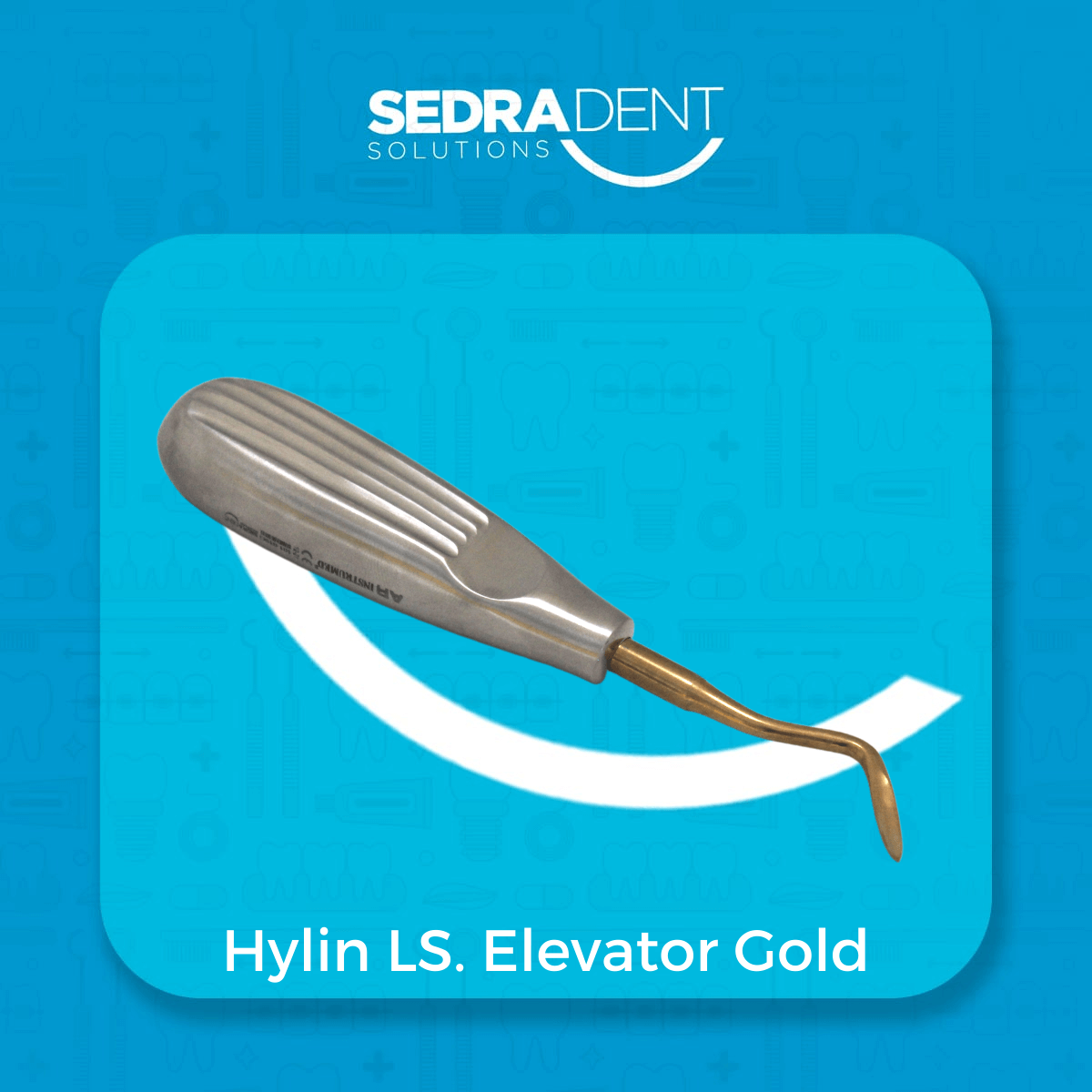 Hylin Left Side Elevator 3 mm Gold Plasma