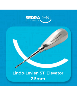 Lindo-Levien Stright Serrated Elevator 2.5 mm