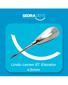 Lindo-Levien Stright Serrated Elevator 4.5 mm