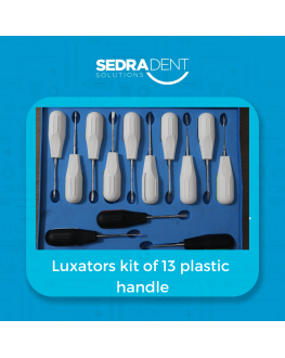 LUXATOR Plastic Handle Set of 13 pcs