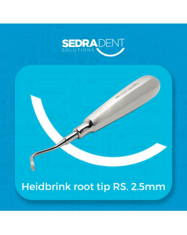 Heidbrink Root Tip Right Side 2.5mm