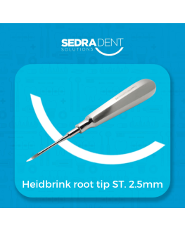 Heidbrink Root Tip Straight 2.5mm