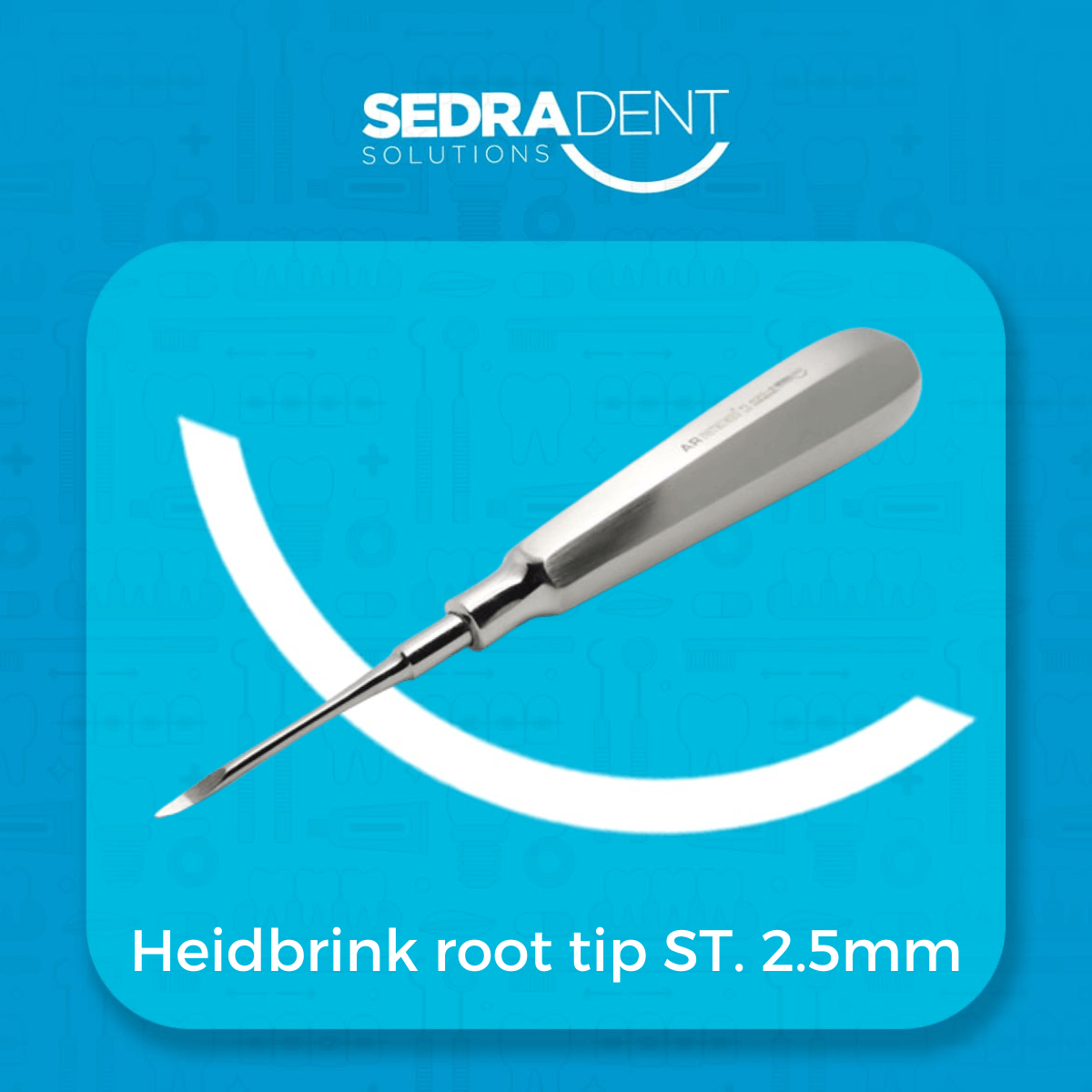 Heidbrink Root Tip Straight 2.5mm